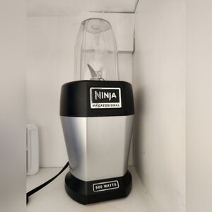Ninja Professional Personal Blender - Silver, Black & Clear